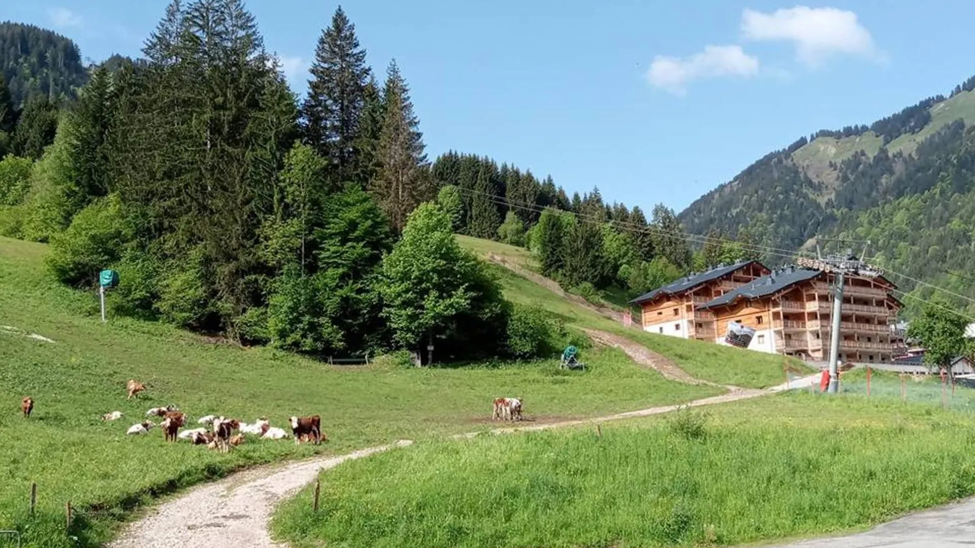 Saint-Jean-dʼAulps 2 Pieces Cabine Pres Des Pistes - Parking - Vue Montagne - Fr-1-573-40 צרפת